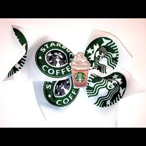 Large Starbucks Bow ✨FREE SHIPPING ON 5+ BOWS✨